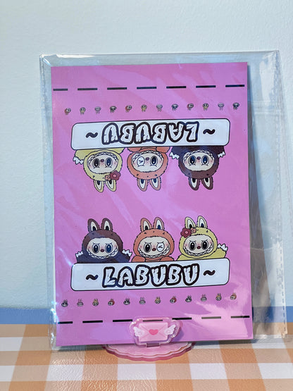 Labubu Waterproof Car Tags/ Car Washing Labels (8 Styles)