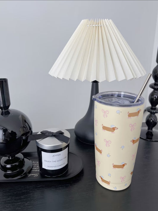 Sausage Dog Stainless Steel Travel Tumbler