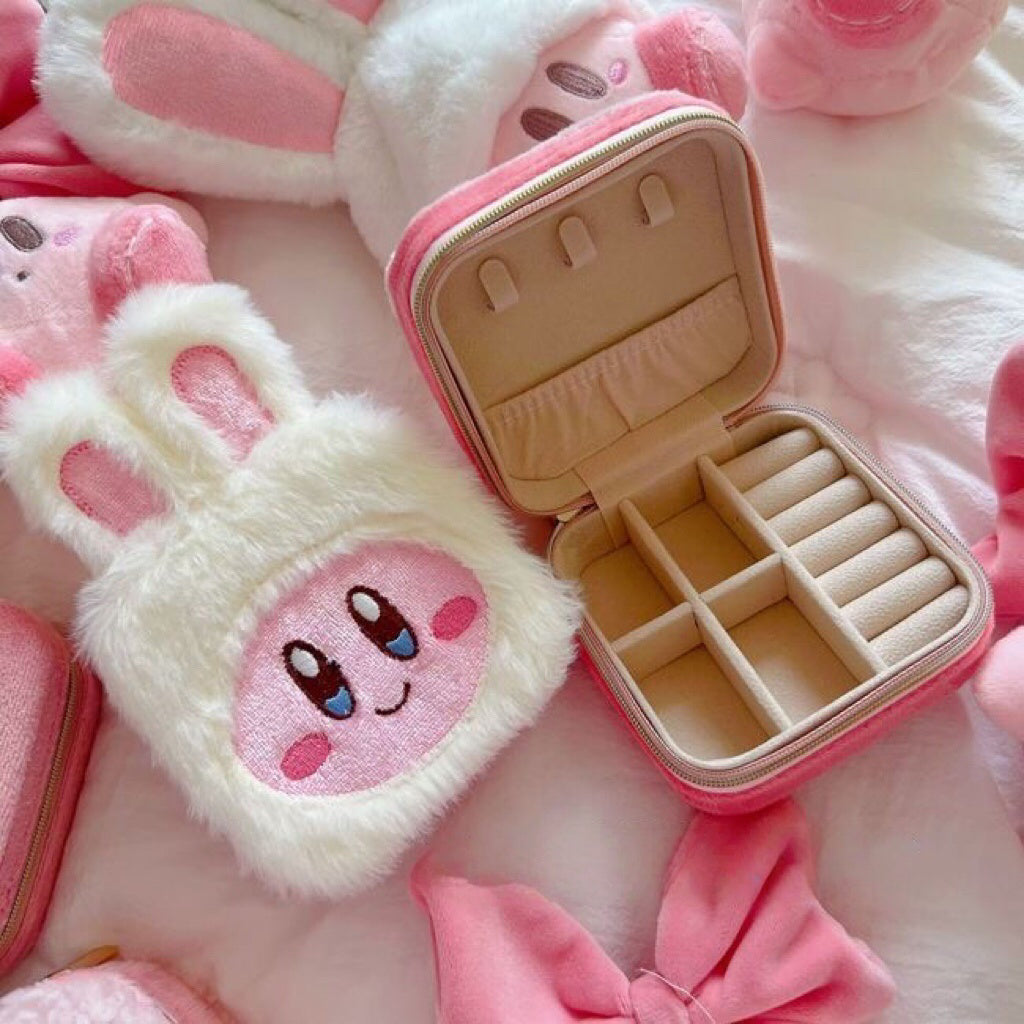 Plush Travel Jewelry Box