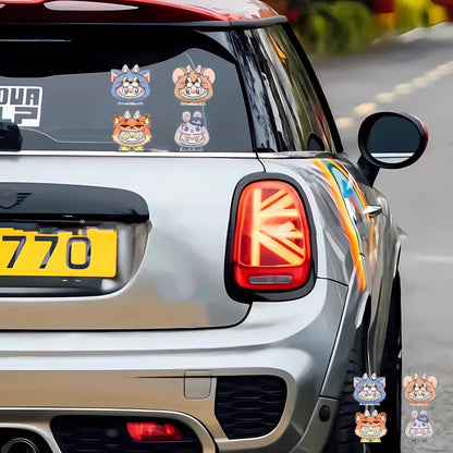 Labubu Car Sticker Set (4-Pack) -- 1