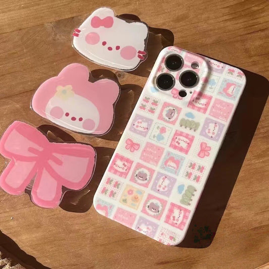 Cute Acrylic Phone Stand – Multiple Designs