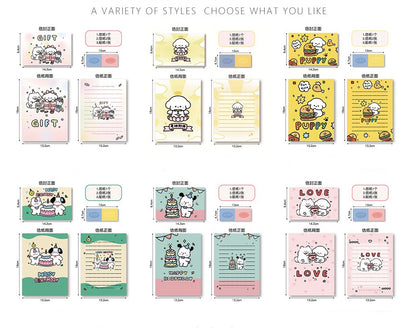 Puppy Letter Set With Envelope