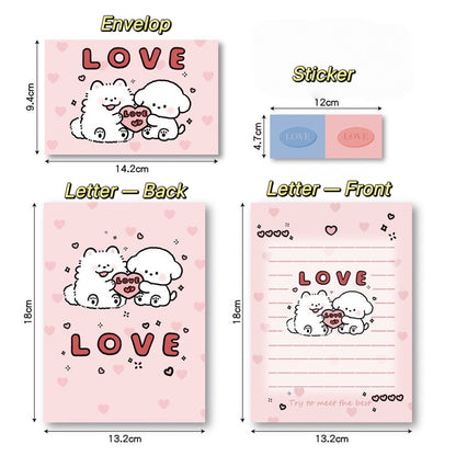 Puppy Letter Set With Envelope