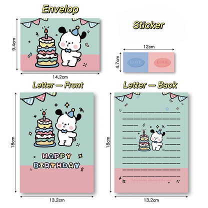 Puppy Letter Set With Envelope