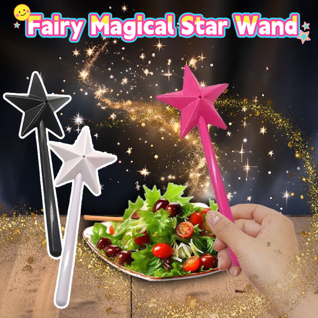 Little Fairy Magical Star Wand – Plastic Seasoning Shaker