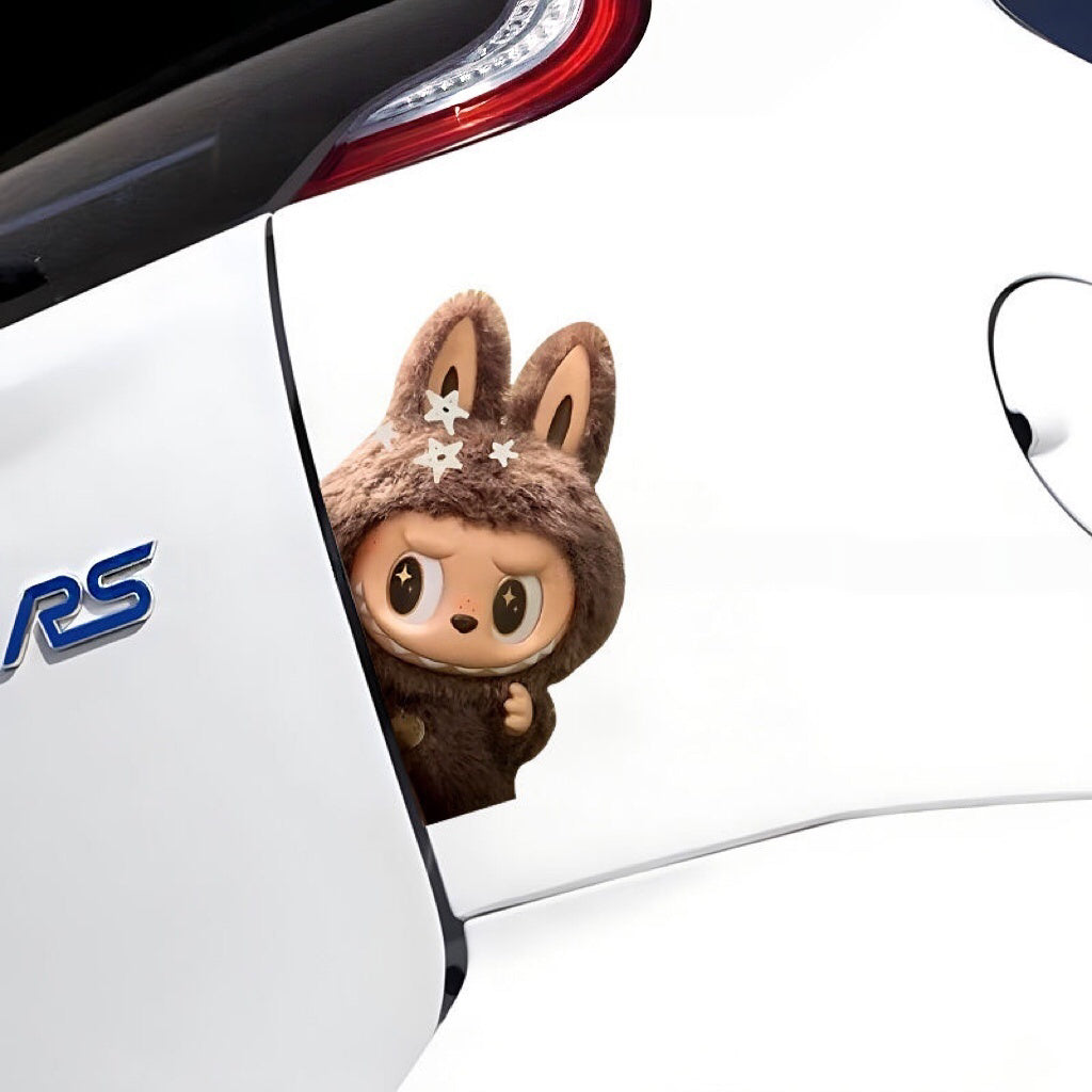 Labubu Car Sticker Set (2-Pack) -- 1