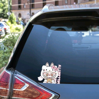 Labubu Car Sticker -- 2