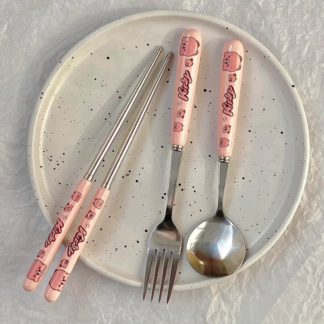 Kirby Ceramic Tableware Set (4-Piece)