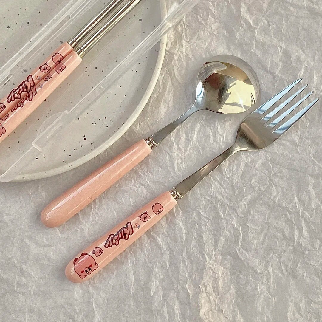 Kirby Ceramic Tableware Set (4-Piece)