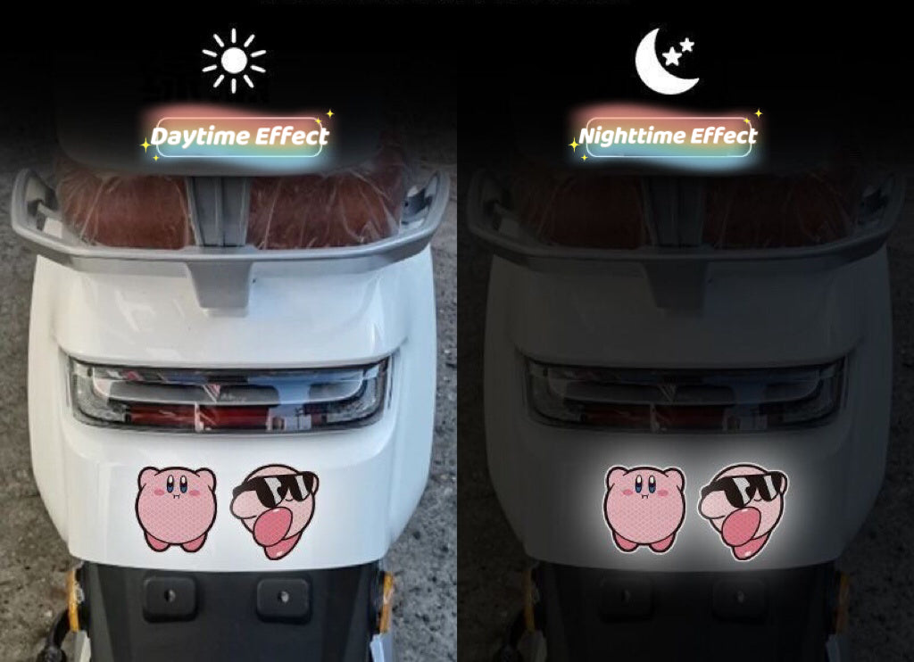 Kirby Reflective Car Stickers