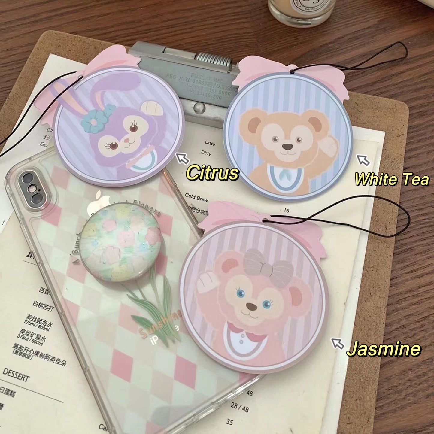 Duffy and Friends Hanging Fragrance Card