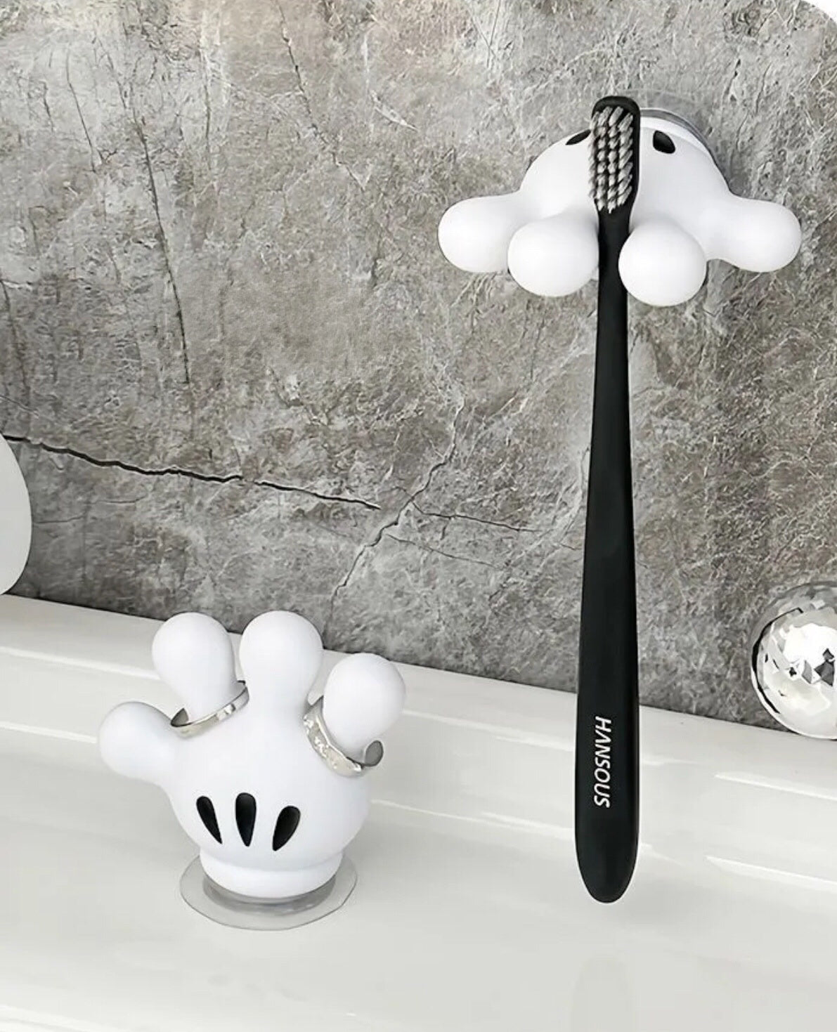 Mickey Hand Toothbrush / Accessory Holder