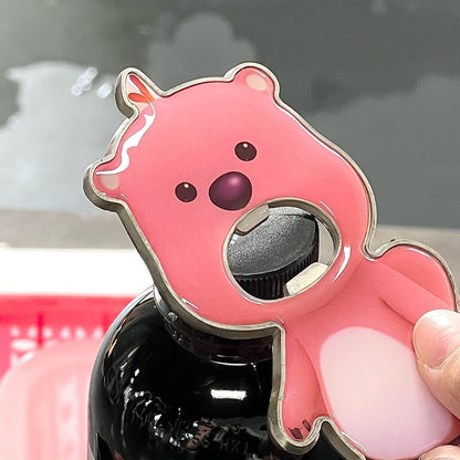 Loopy Bottle Opener Fridge Magnet