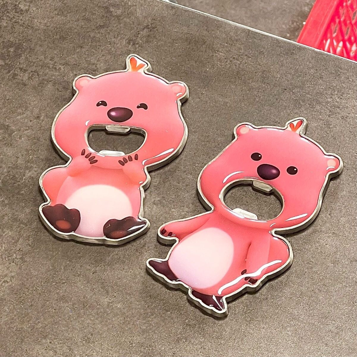 Loopy Bottle Opener Fridge Magnet