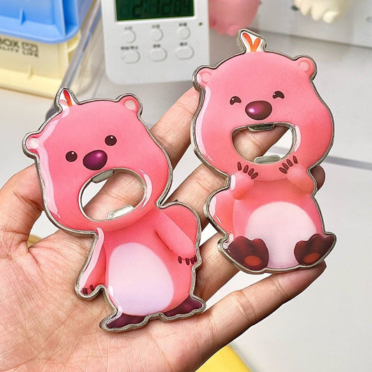 Loopy Bottle Opener Fridge Magnet