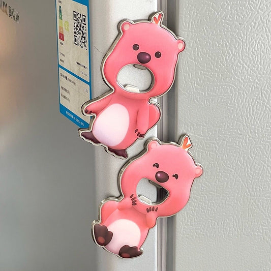 Loopy Bottle Opener Fridge Magnet