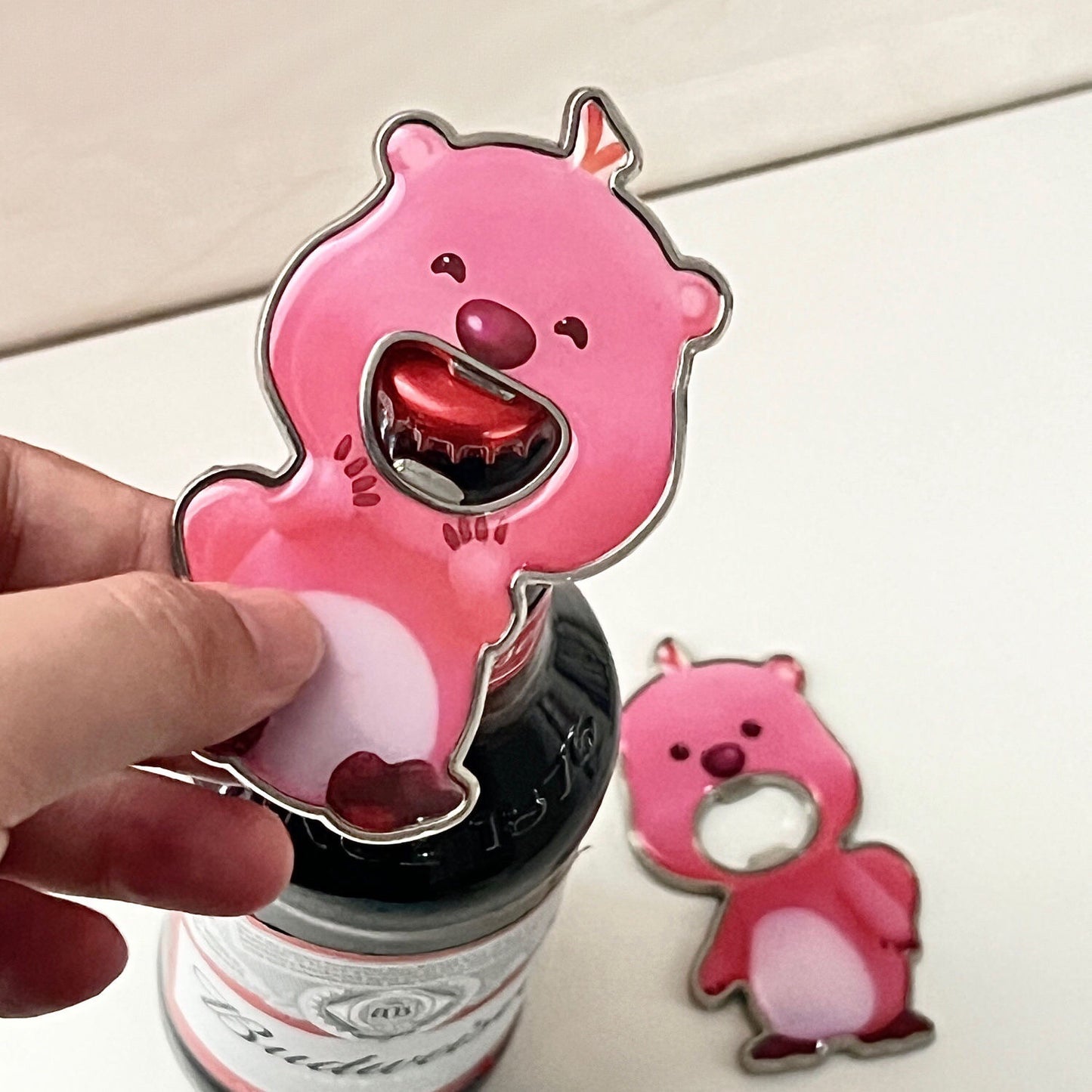 Loopy Bottle Opener Fridge Magnet