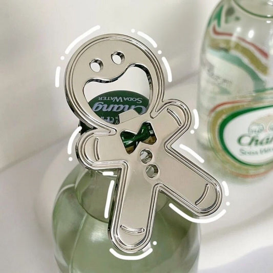 Gingerbread Bottle Opener Fridge Magnet