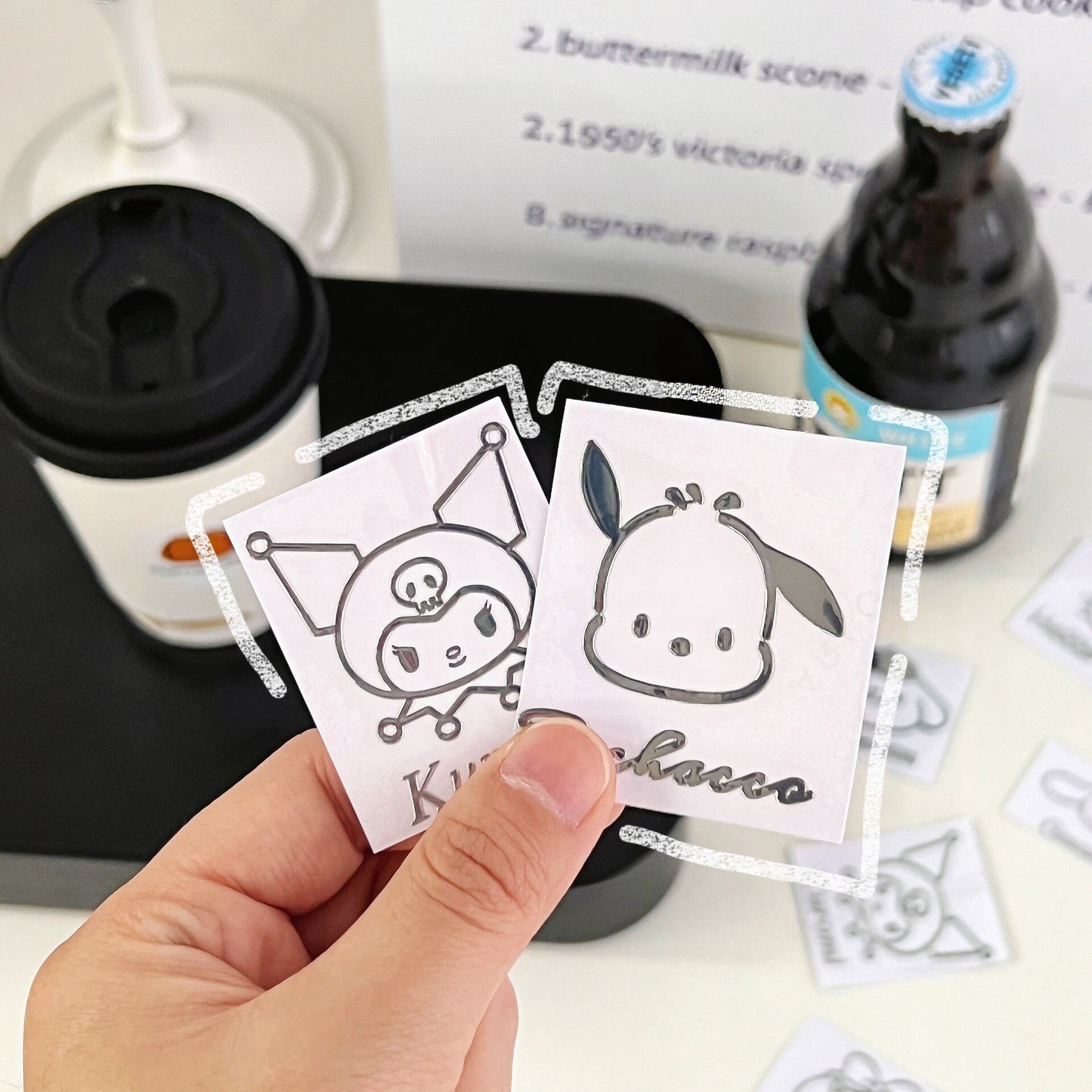 Metallic Transfer Stickers