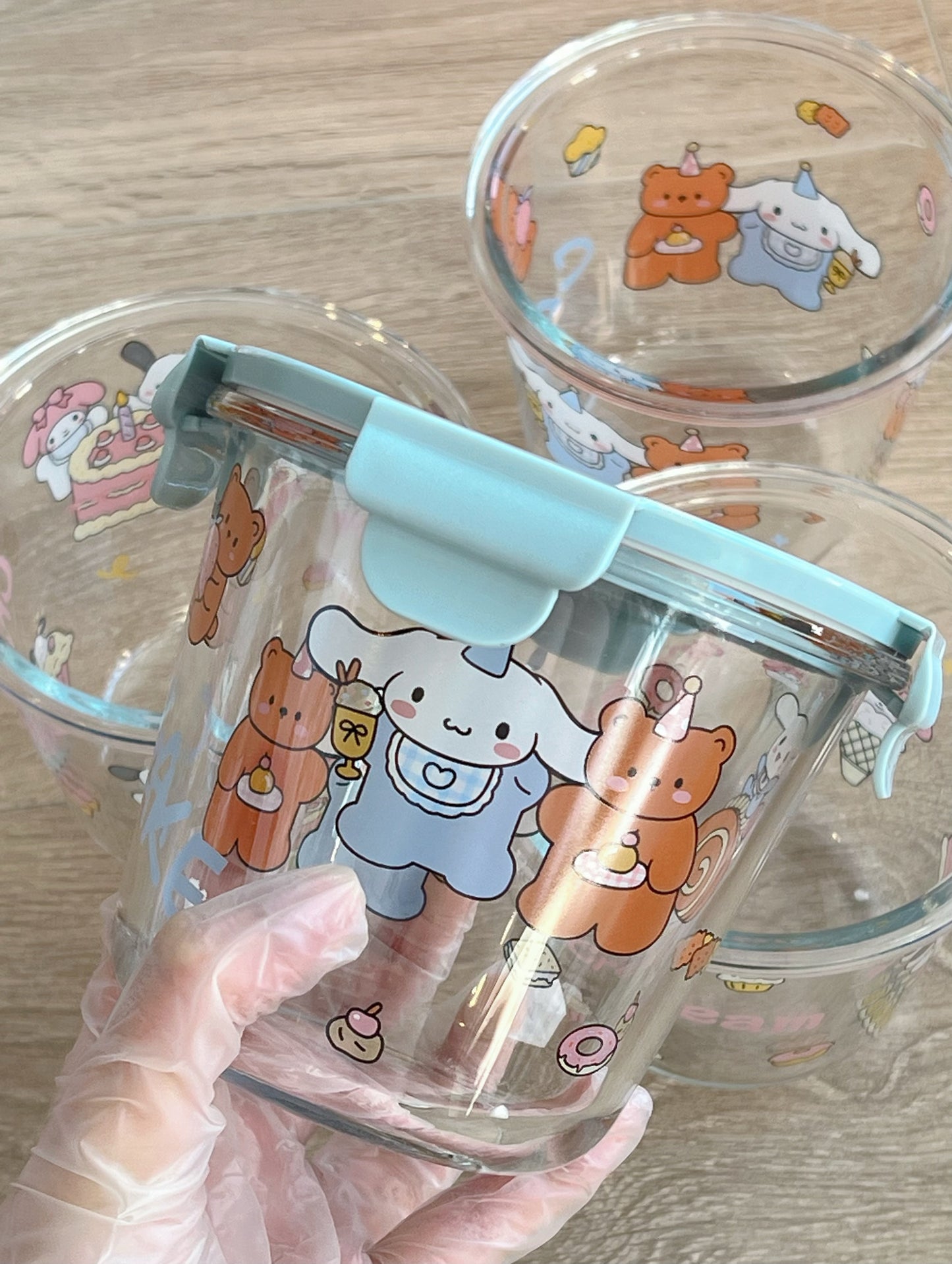Melody & Cinnamoroll Breakfast Glass Bowl