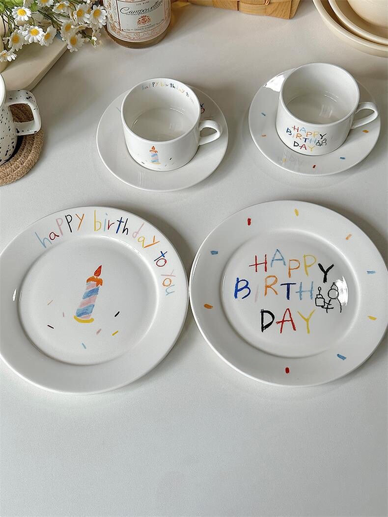 Birthday Celebration Ceramic Plate
