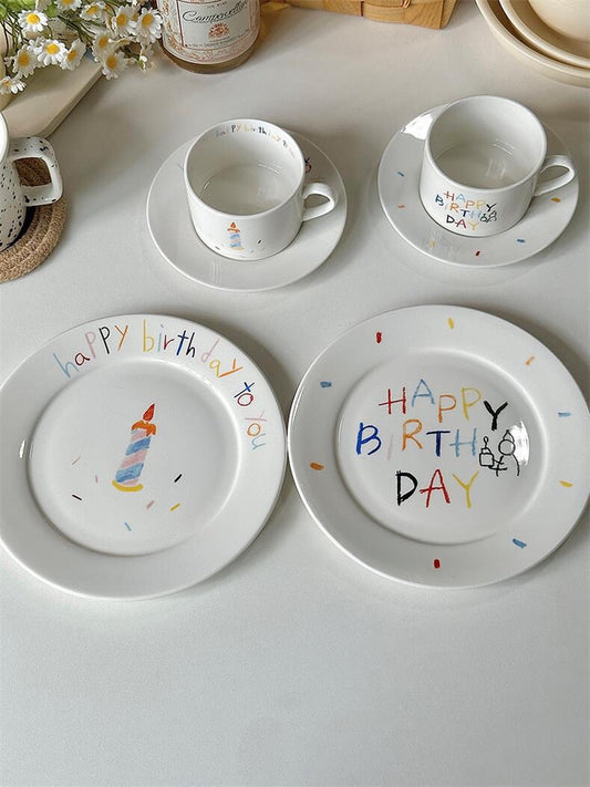 Birthday Celebration Ceramic Plate