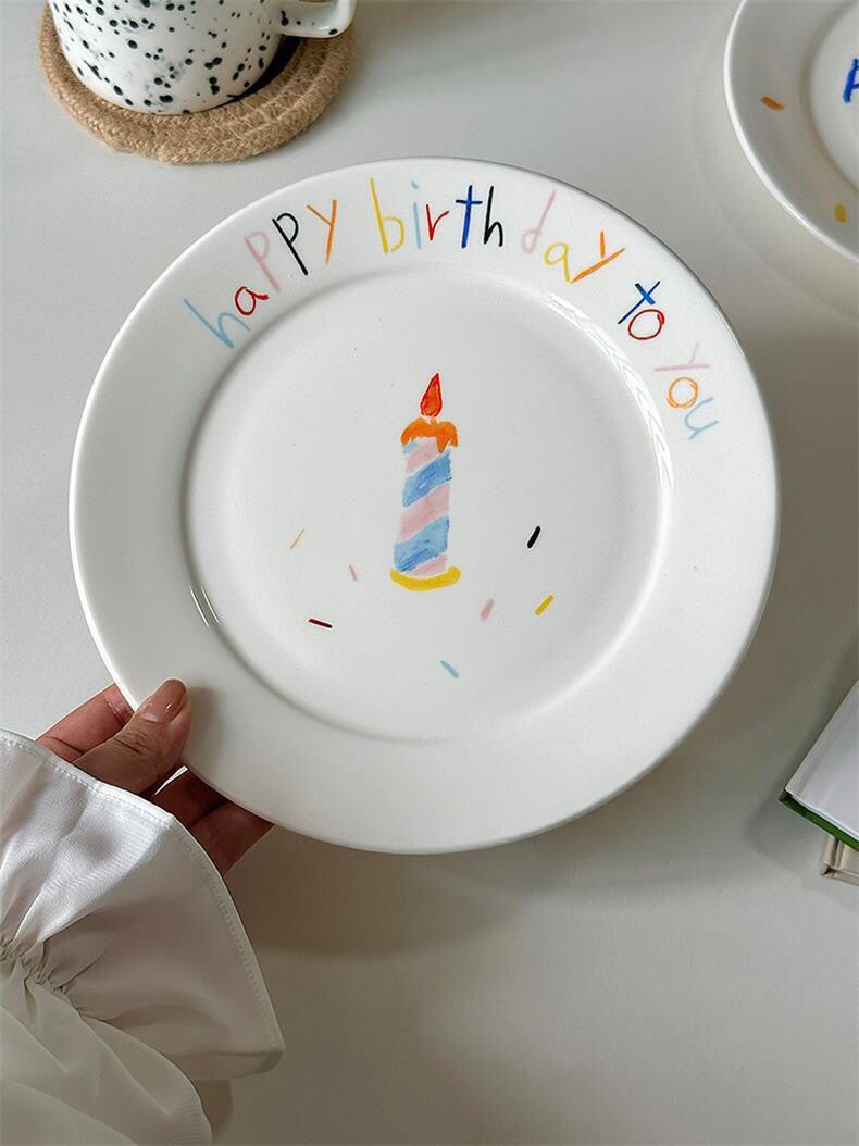 Birthday Celebration Ceramic Plate