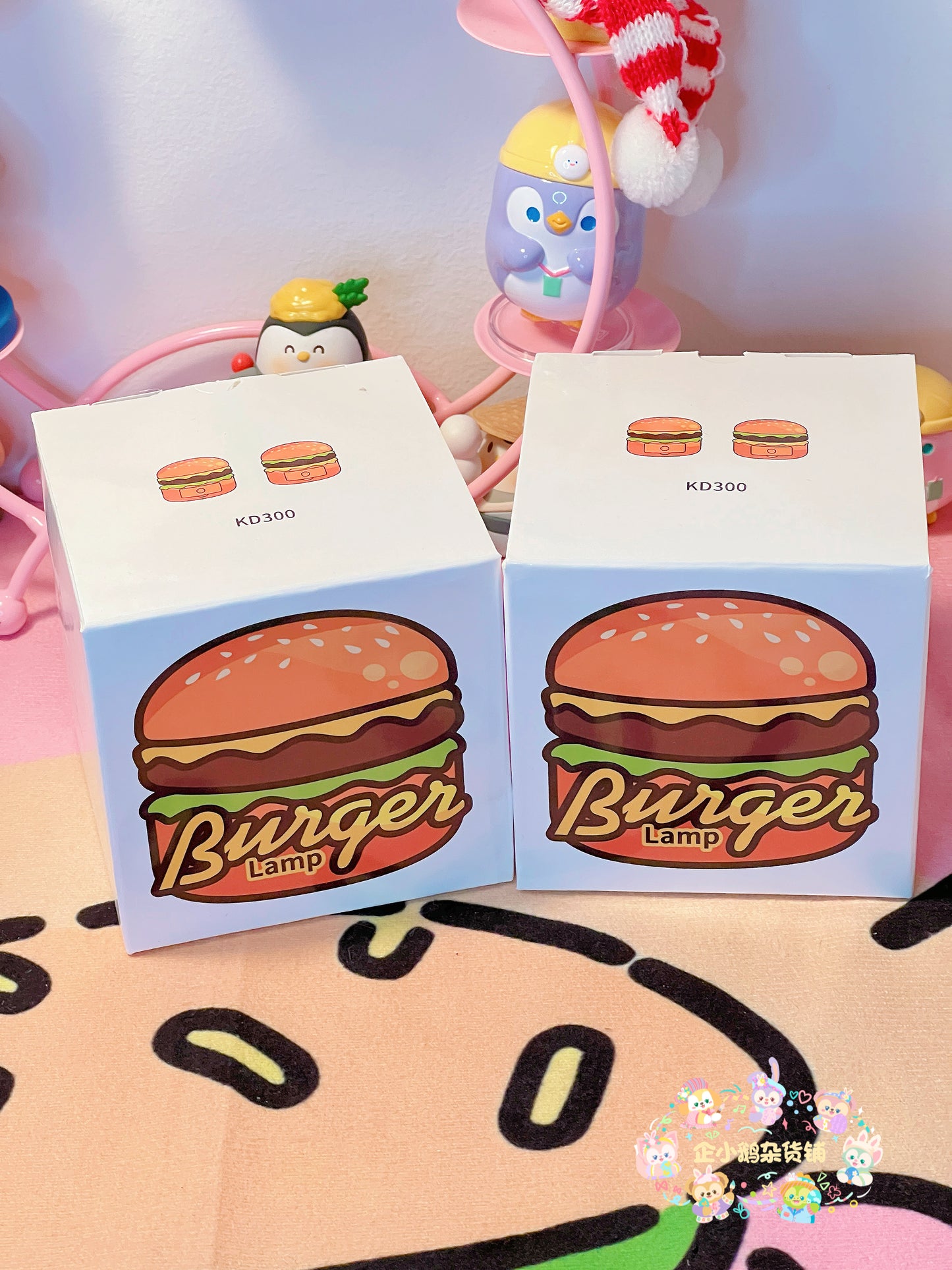 Hamburger Night Light