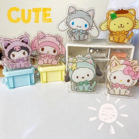 Sanrio Acrylic Pen Holder — DIY Desk Organizer