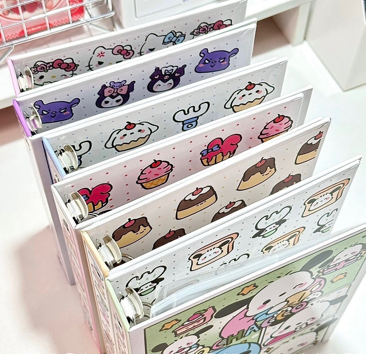 Cartoon A5 Hard Shell Binder Card Album — Includes 5 Free Inner Sheets