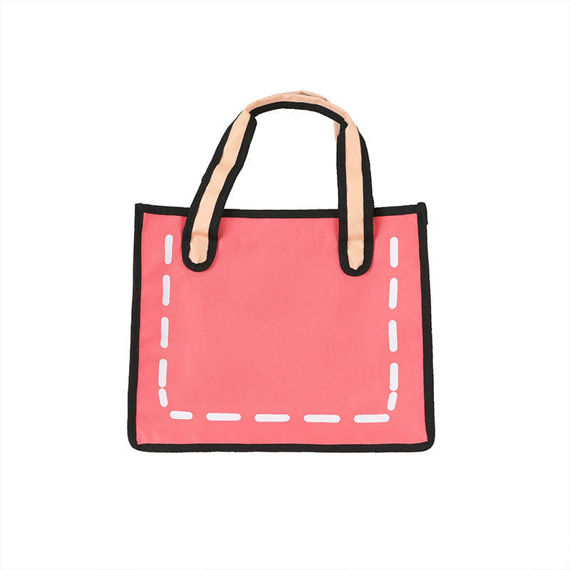 Anime-Style Comic Shoulder Bag