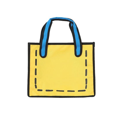 Anime-Style Comic Shoulder Bag