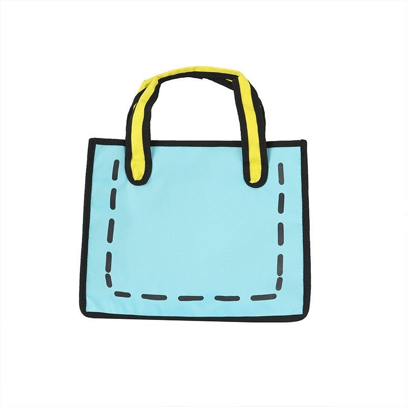 Anime-Style Comic Shoulder Bag