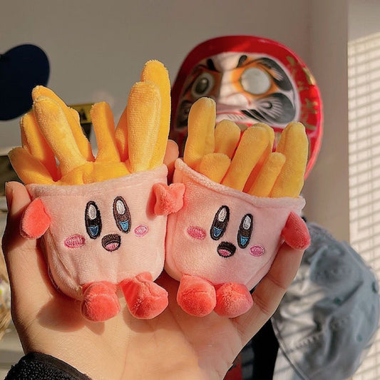 French Fries Plush Keychain