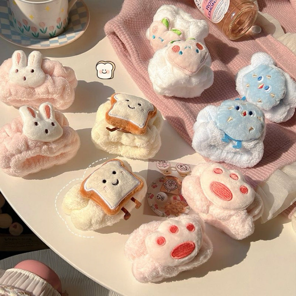 Cartoon Face-Wash Wristbands