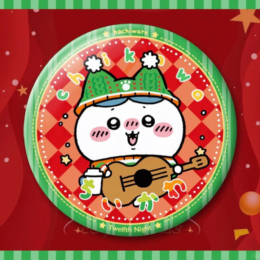 Chiikawa Christmas Limited Badge 🎄✨