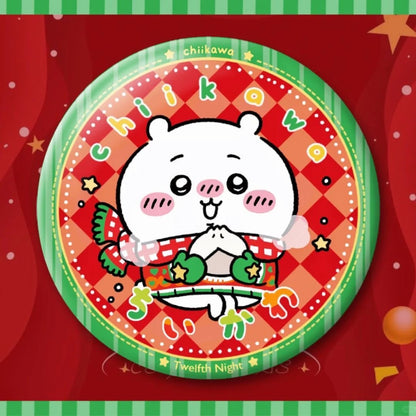 Chiikawa Christmas Limited Badge 🎄✨