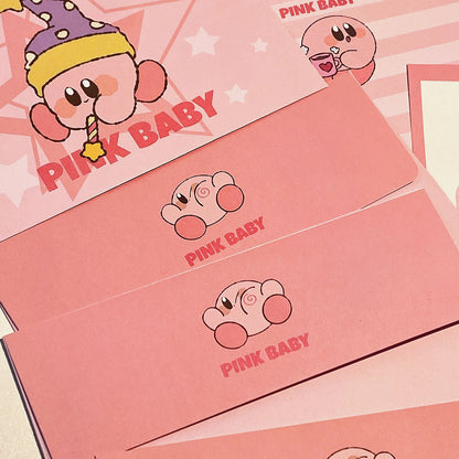 Cute Character Letter Set with Envelope
