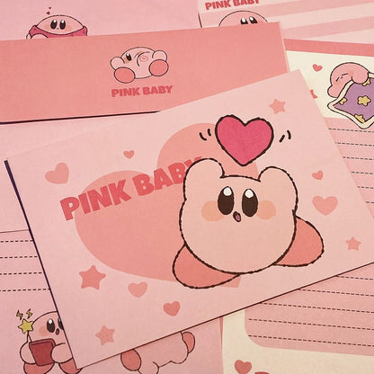 Cute Character Letter Set with Envelope