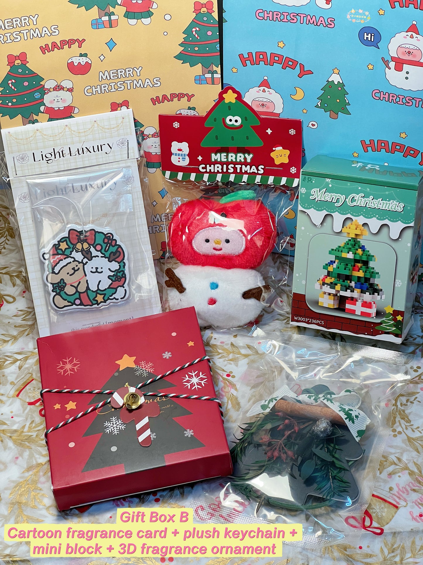 PipiGift Special Holiday Edition 🌟 Christmas Surprise Gift Bag 🎄 Curated Festive Gift Set