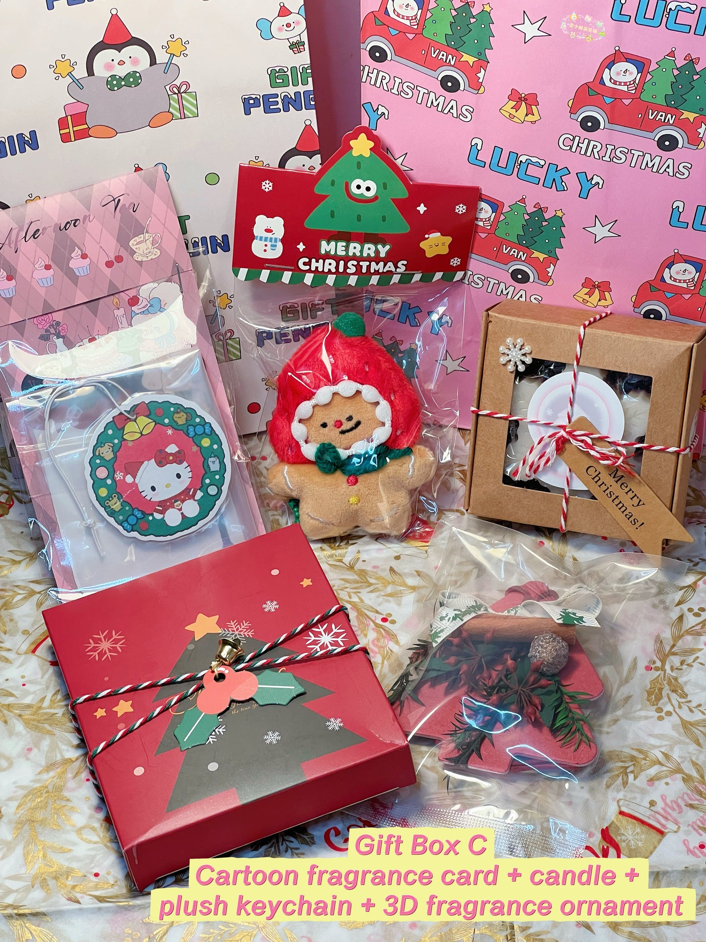 PipiGift Special Holiday Edition 🌟 Christmas Surprise Gift Bag 🎄 Curated Festive Gift Set